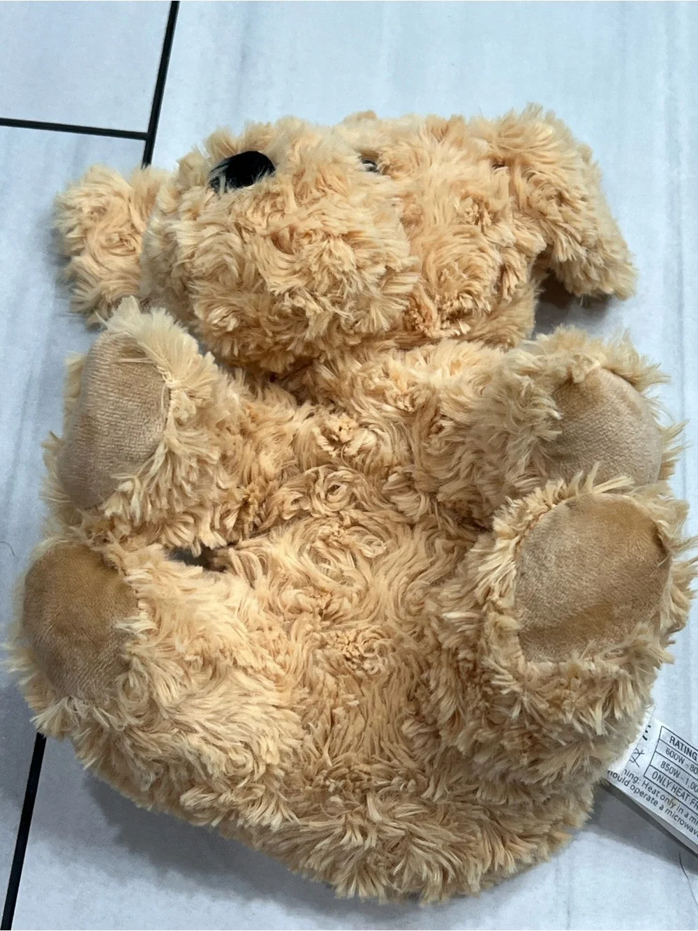 Warmies Intelex Plush Golden Doodle Dog Stuffed Animal Heat Cool Weighted 11